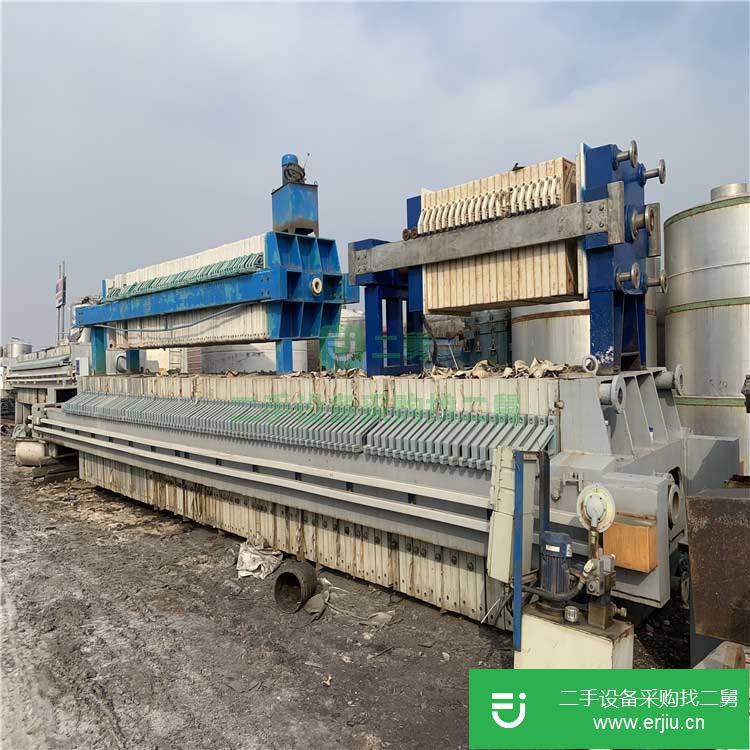 山東出售二手JY-88廂式板框壓濾機