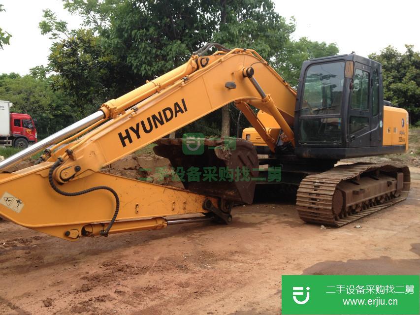 江蘇出售二手現(xiàn)代R225LC-7挖掘機(jī)