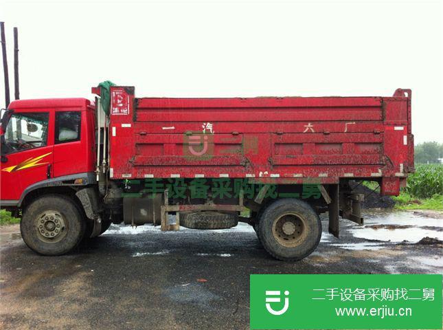 吉林出售二手一汽解放前二后四自卸車