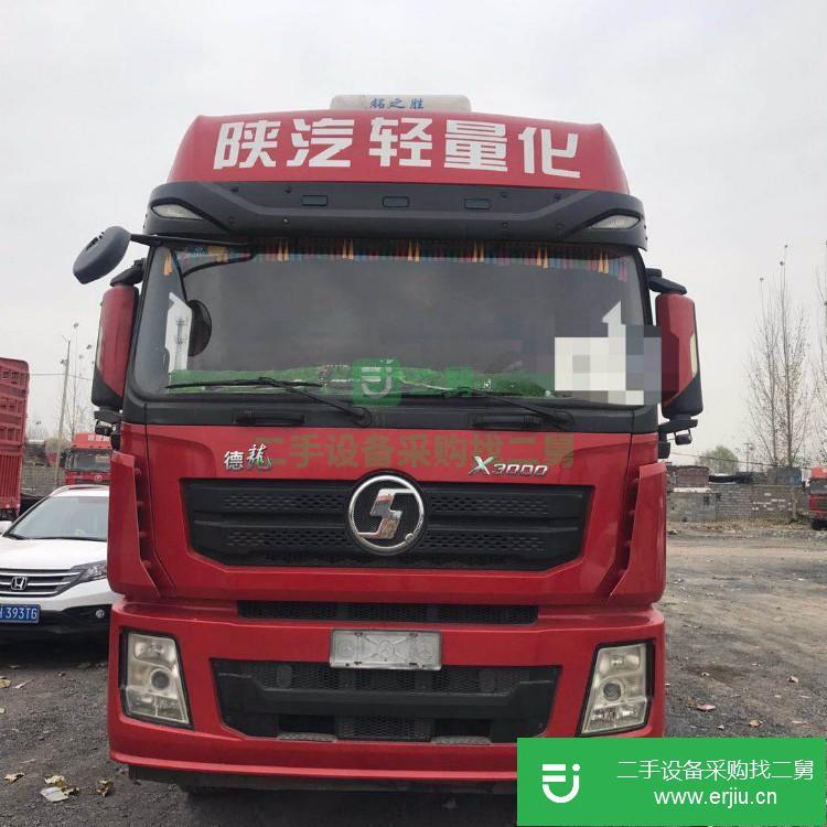 山東出售二手德龍X3000前四后八9.6米高欄貨車