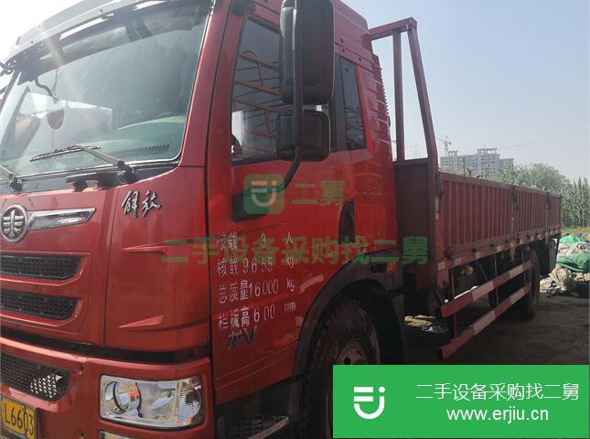山東出售二手一汽解放平板貨車
