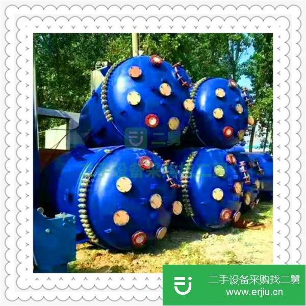 山東出售二手3000升不銹鋼電加熱反應釜