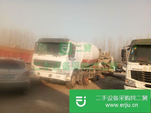 山東出售二手中國重汽攪拌車