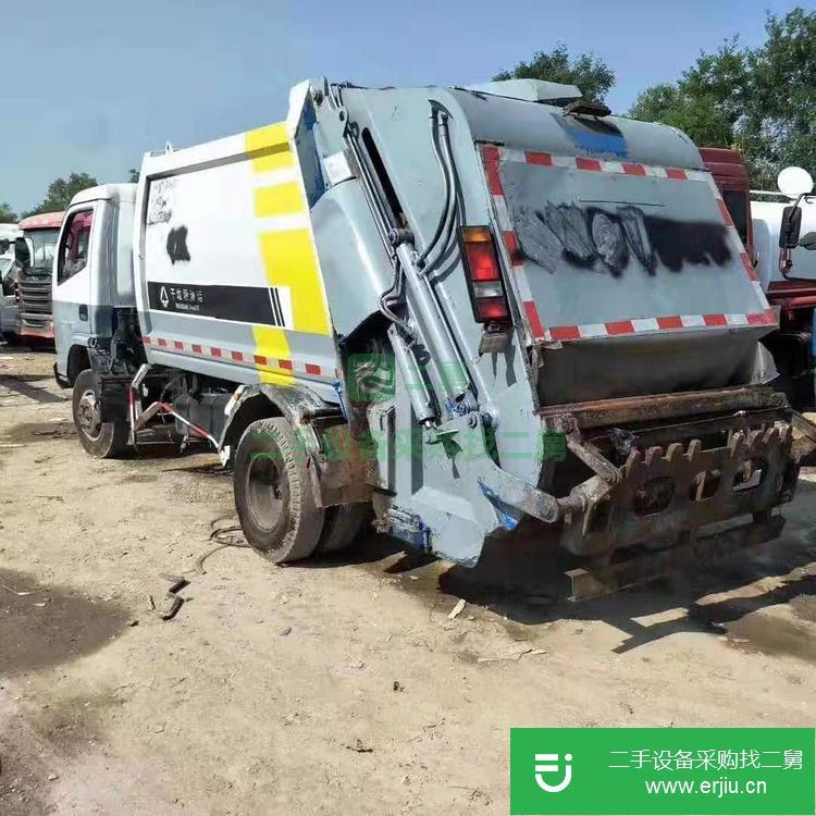 山東出售二手東風多利卡壓縮式垃圾車