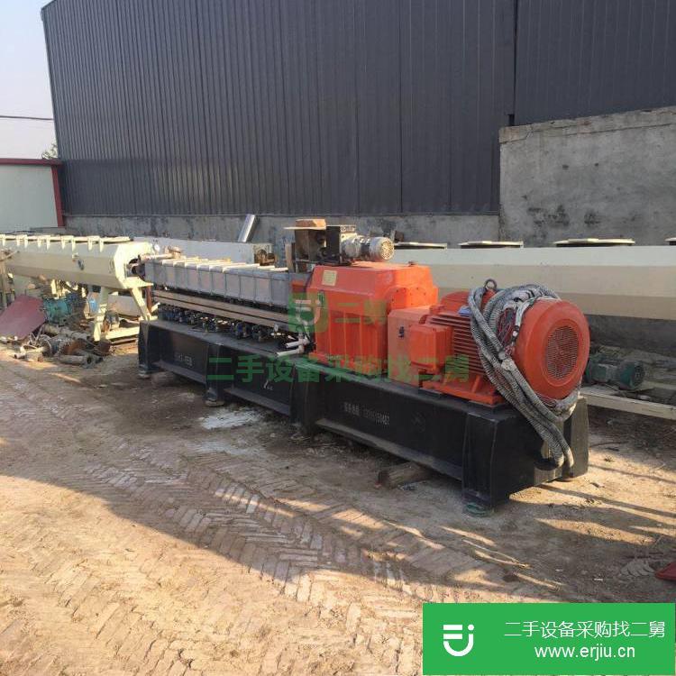 河北出售二手平行雙螺桿造粒機