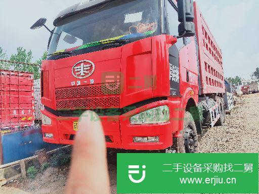 云南出售二手一汽解放J6自卸車