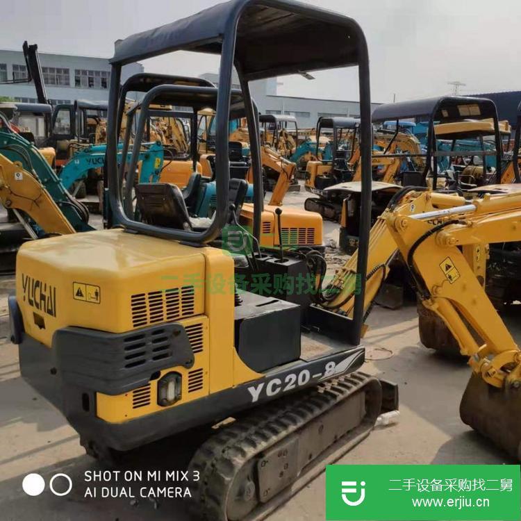 上海出售二手玉柴20小型挖掘機(jī)