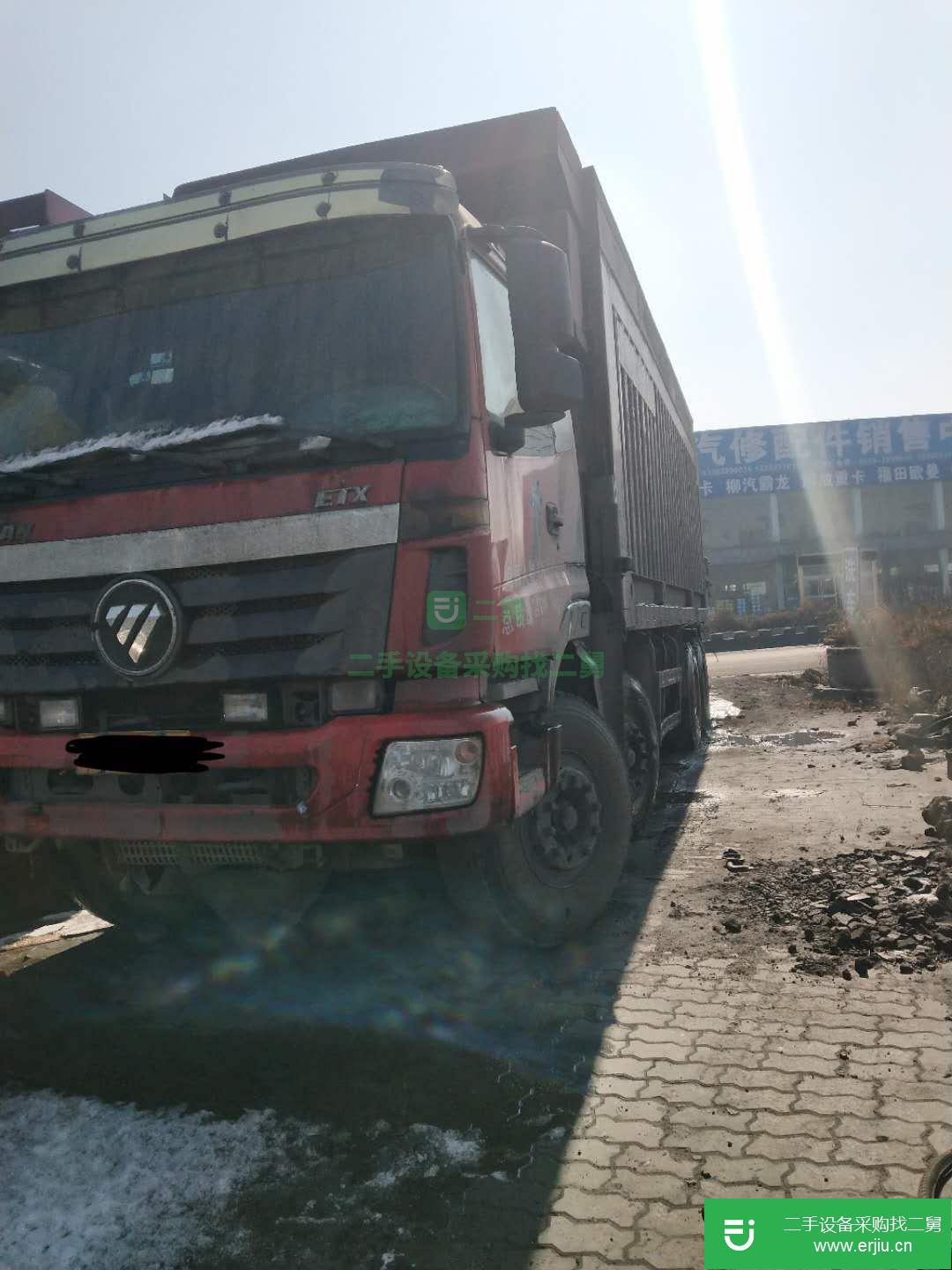 河北出售二手曼TGA重卡8.2米自卸車
