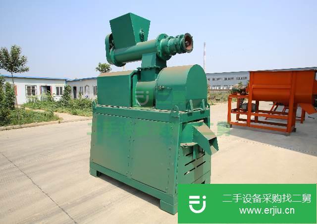 河南出售二手雙向輥加螺旋推力YFZL-400造粒機