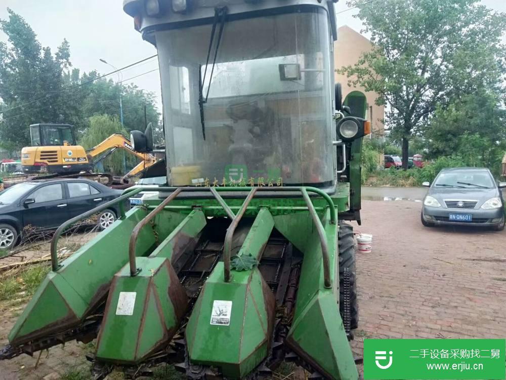 山東出售二手金大豐4YZP-3三行玉米收割機