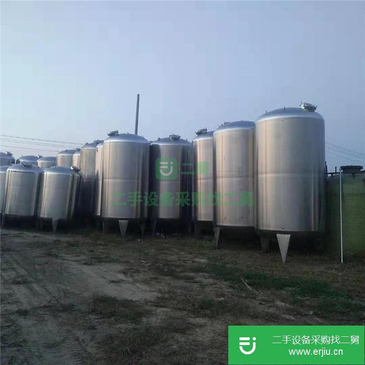 山東出售二手不銹鋼儲罐