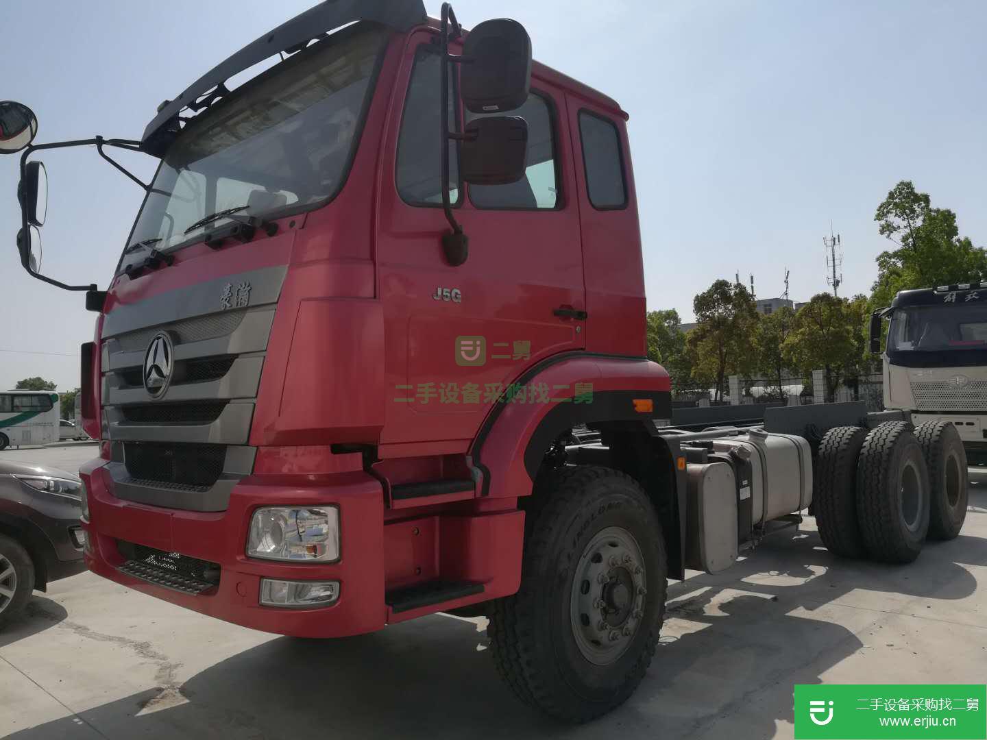 湖北出售二手豪瀚5.6米牽引車