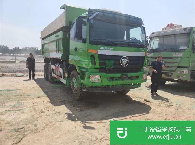 山東出售二手歐曼前二后八自卸車
