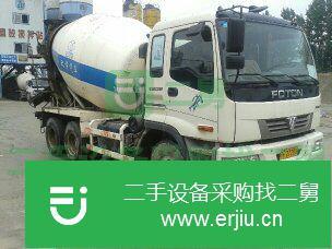 湖北出售二手福田歐曼攪拌車