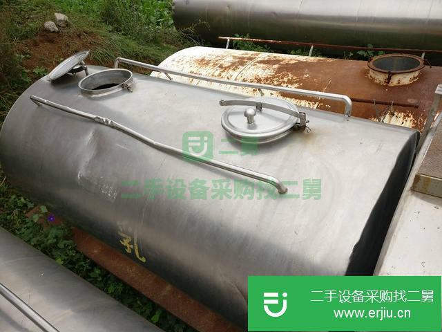 山西出售二手10-40噸鮮奶儲罐