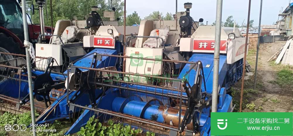 黑龍江出售二手聯合收割機