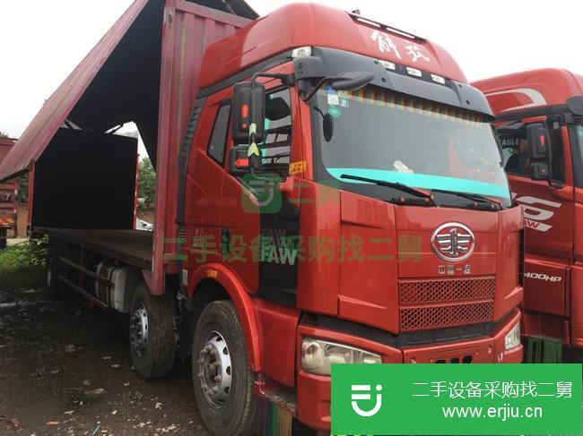江西出售二手一汽解放J6M前四后四雙飛翼貨車