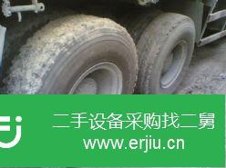 河南出售二手紅巖新大康前四后八偏翻自卸車