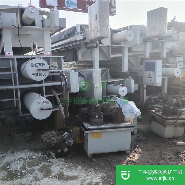 山東出售二手隔膜壓濾機