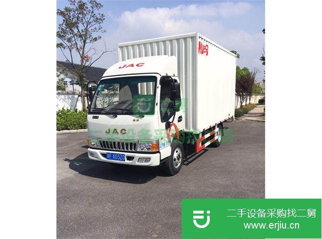 江蘇出售二手江淮前二后四廂式貨車