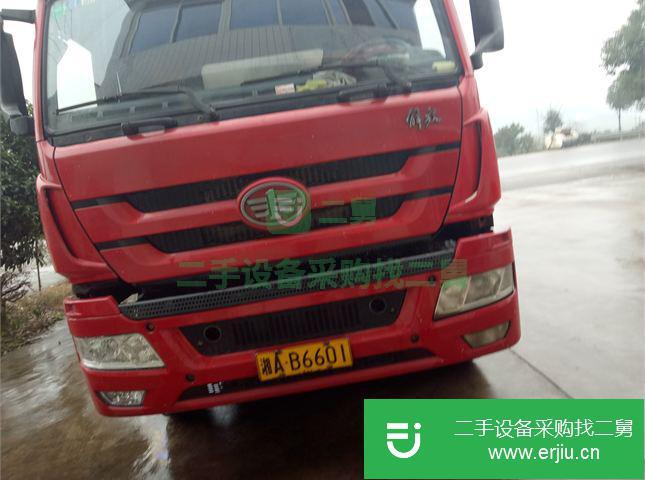 湖南出售二手一汽解放前四后八自卸車