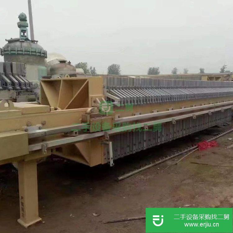 山東出售二手200平方板框壓濾機