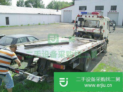 黑龍江出售二手一汽解放平板運輸車