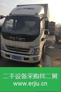 江蘇出售二手福田廂式貨車