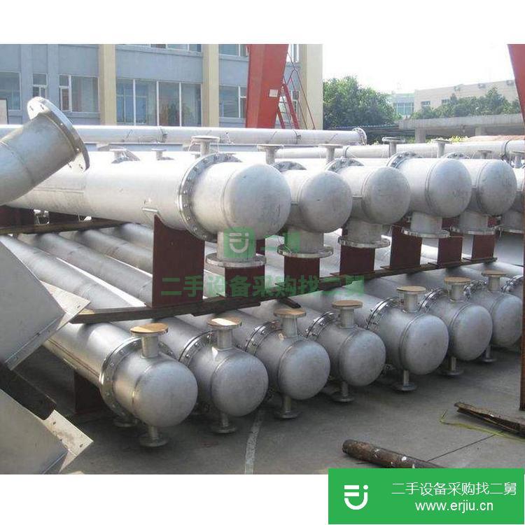 山東出售二手不銹鋼列管式冷凝器