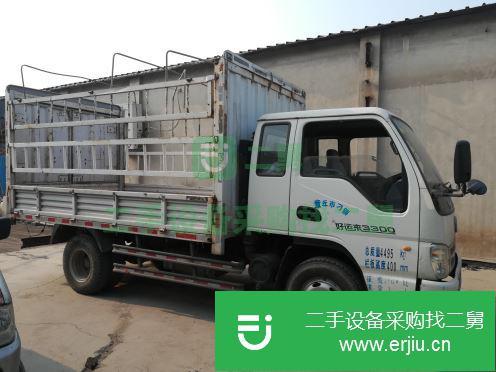 山東出售二手凱馬前二后四倉柵式貨車