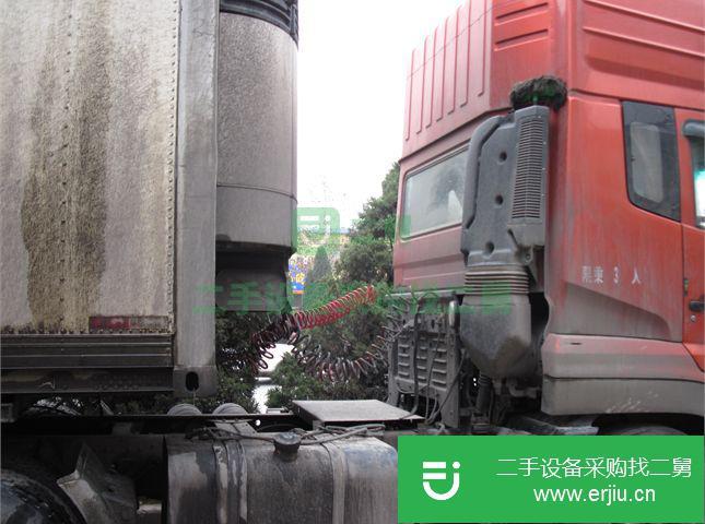 陜西出售二手東風冷藏半掛車