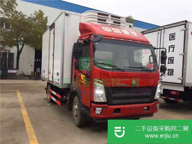 湖北出售二手中國(guó)重汽HOWO統(tǒng)帥冷藏車