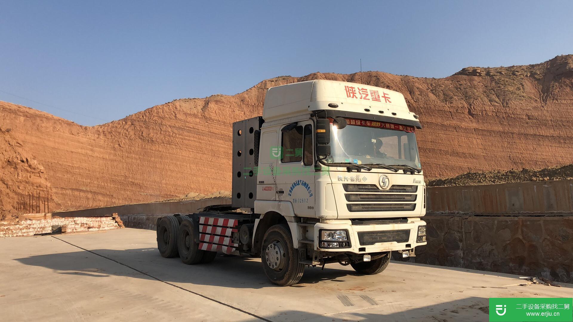甘肅出售二手陜汽德龍F(tuán)3000牽引車