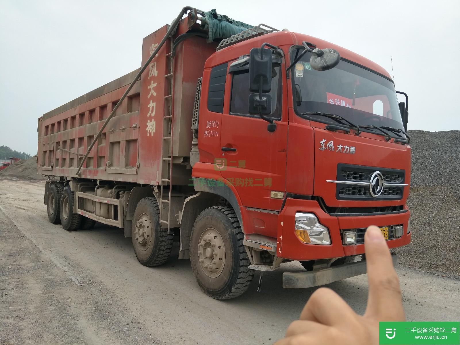 湖北出售二手東風(fēng)大力神8.2米自卸車