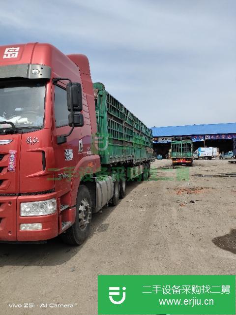黑龍江出售二手13米半掛車(chē)