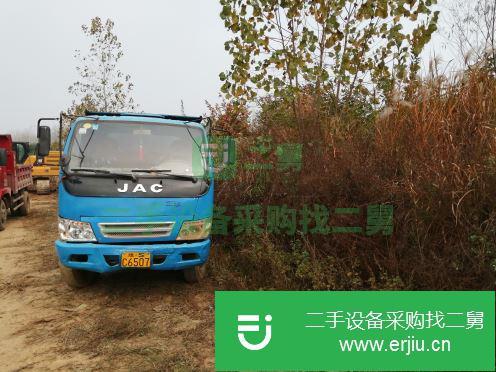 河南出售二手江淮小型自卸低速貨車