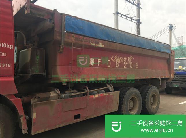 廣東出售二手陜汽重卡340馬力自卸車