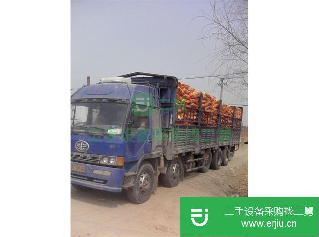 吉林出售二手一汽解放前四后八高欄載貨車