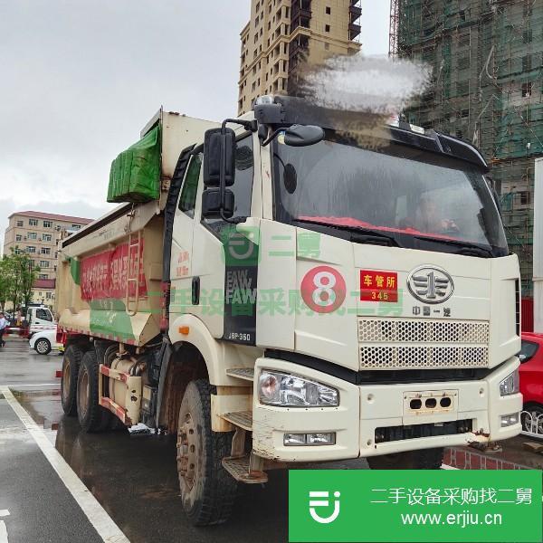 江西出售二手一汽解放J6P自卸車