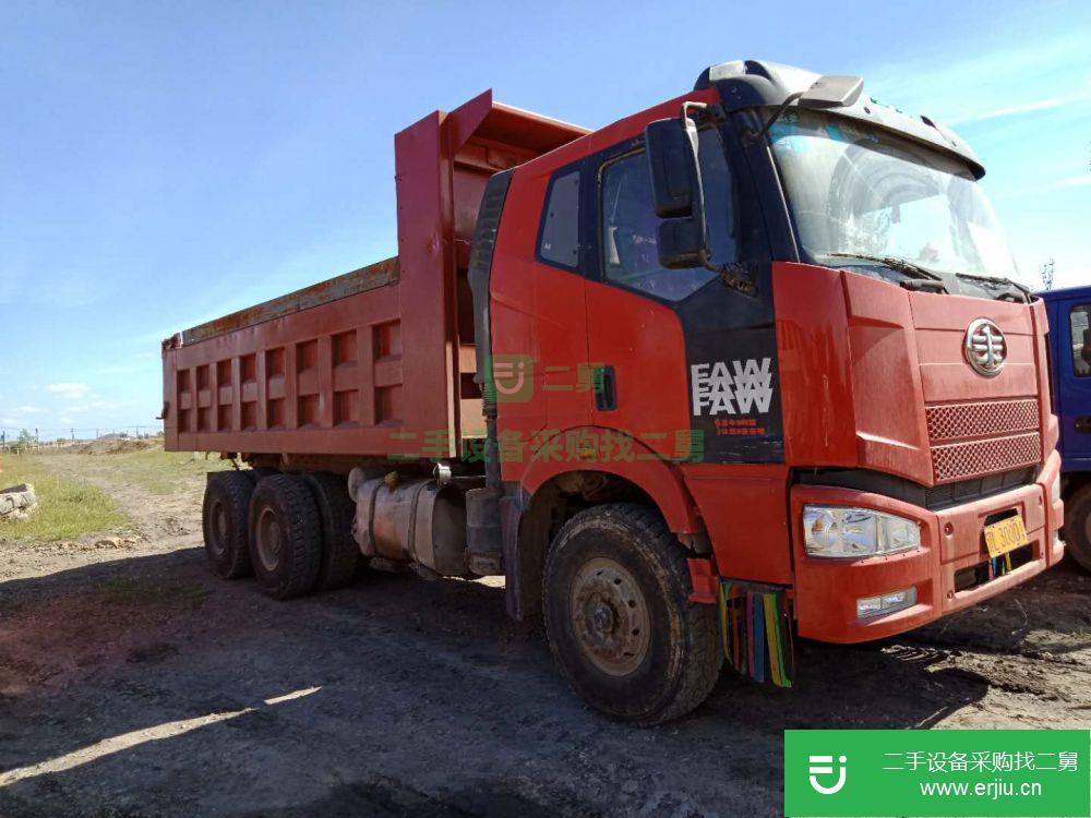 遼寧省出售二手一汽解放J6工程自卸車