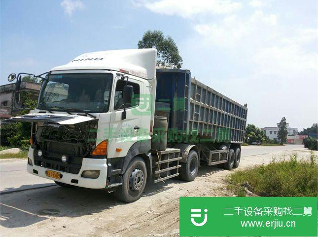 廣東出售二手明威自卸半掛車