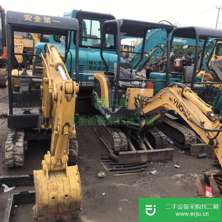 上海出售二手玉柴小型13挖掘機