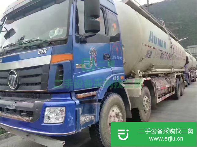 江西出售二手歐曼前四后八水泥罐車
