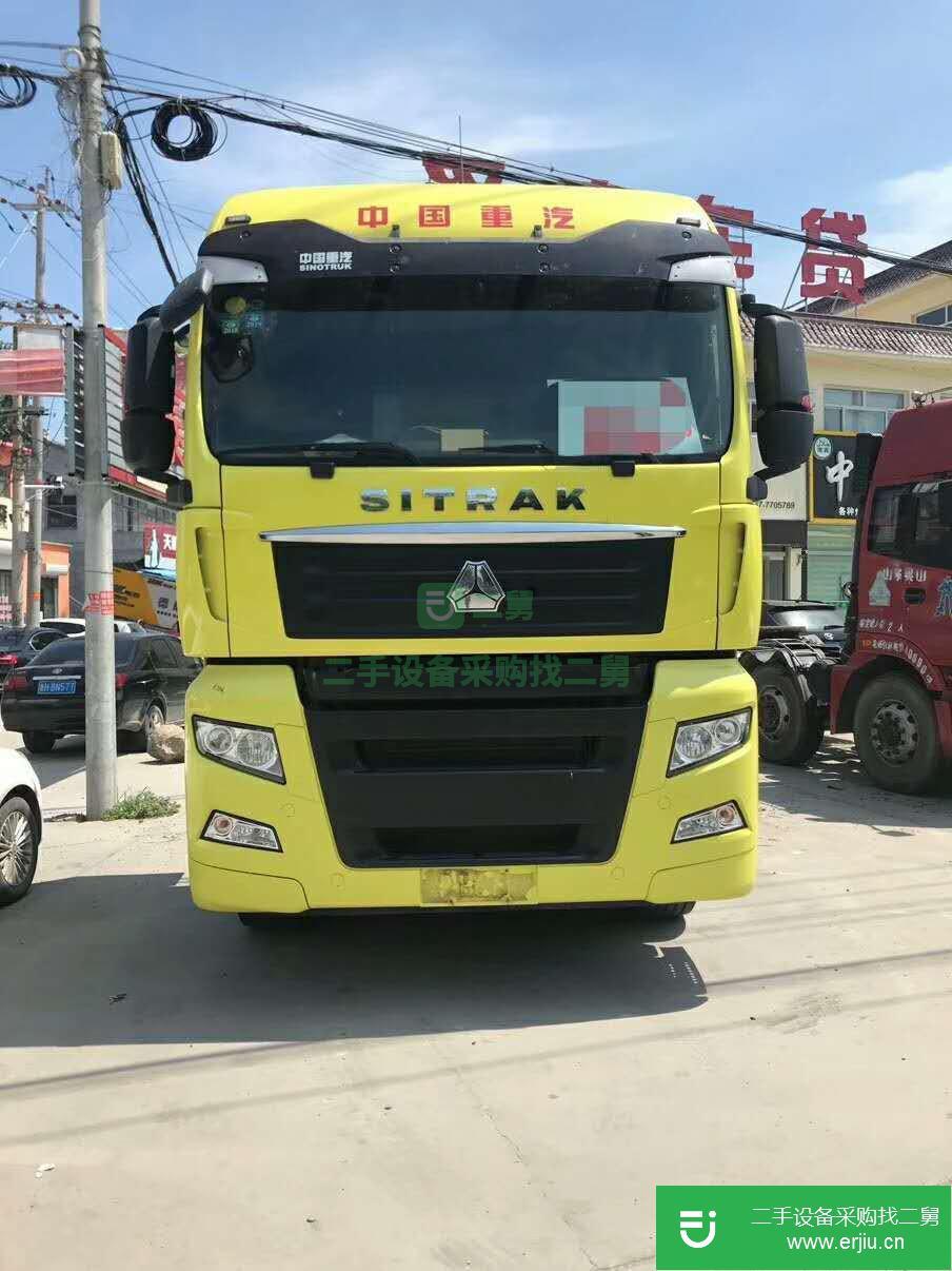 江西出售二手重汽汕德卡牽引車