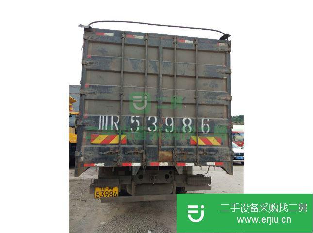 四川出售二手天龍前四后四倉柵載貨車