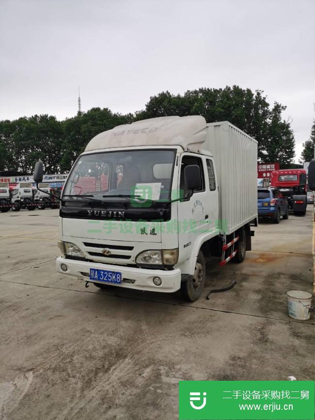湖北出售二手上汽躍進帥虎半廂式小貨車