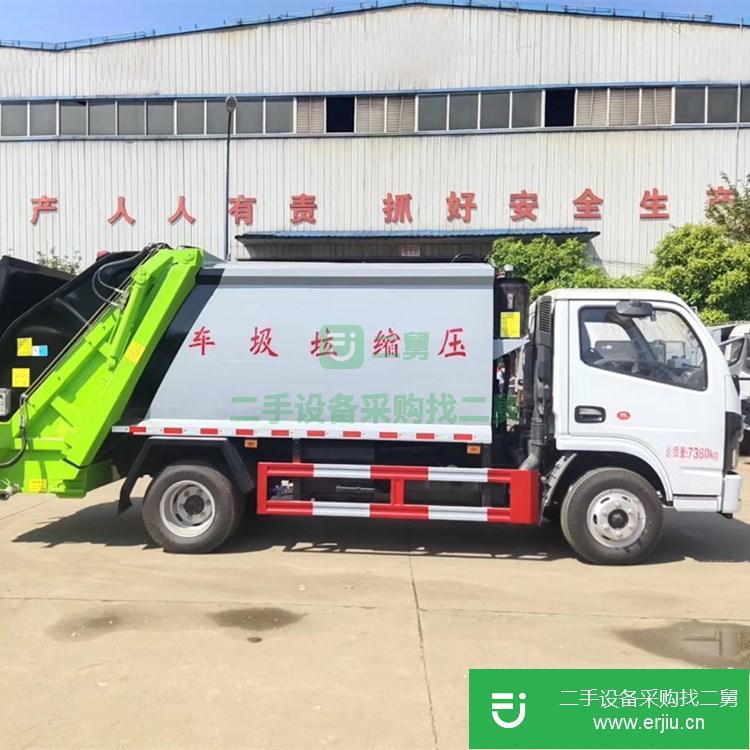 湖北出售二手東風壓縮式垃圾車4-12噸