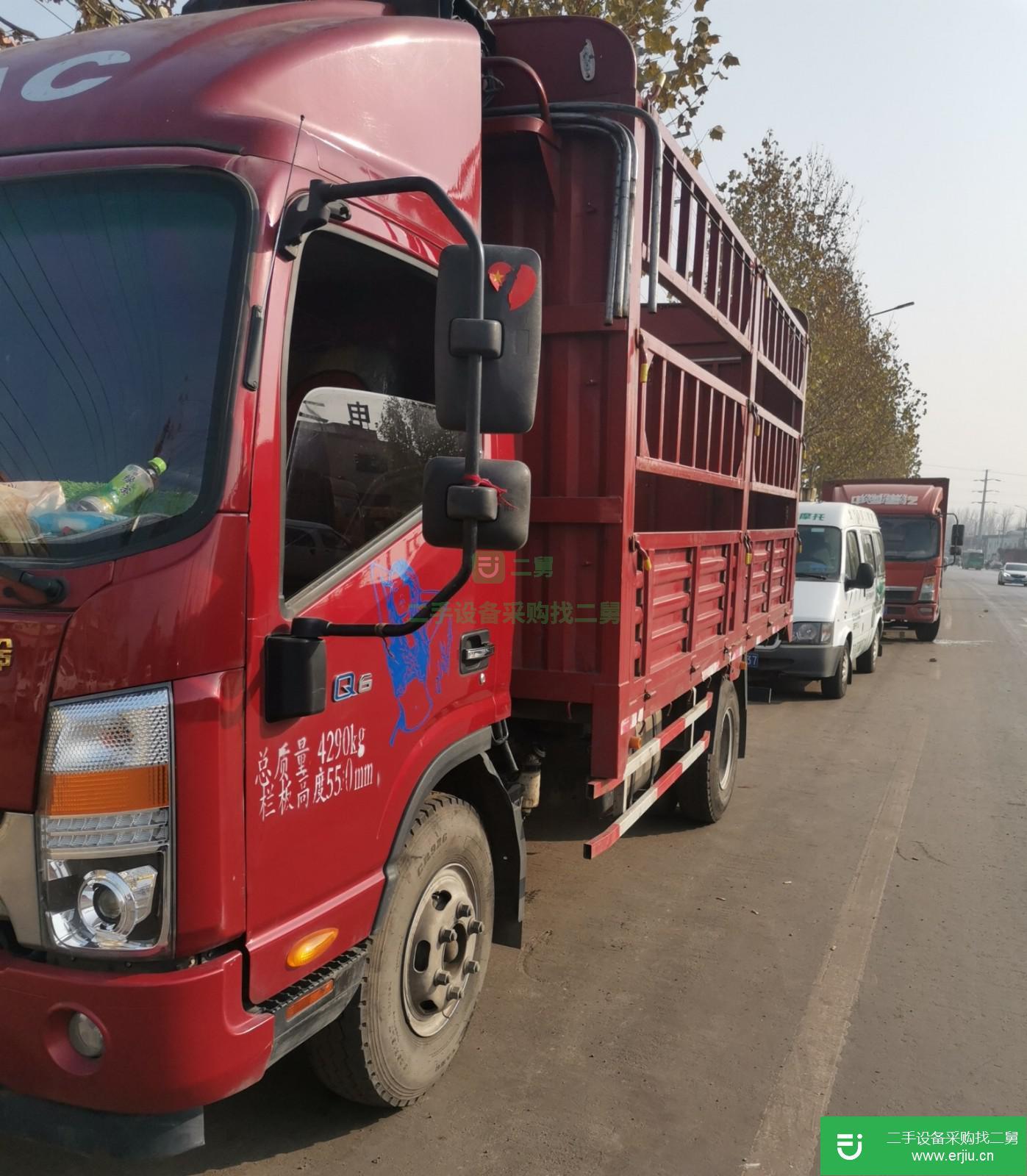 河南出售二手江淮帥鈴貨車4.2米