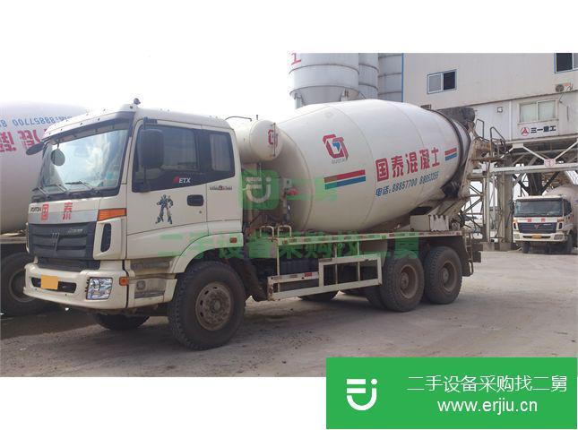 湖南出售二手福田歐曼攪拌車