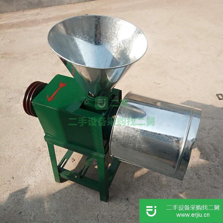 山東出售二手小麥玉米臥式電動面粉機